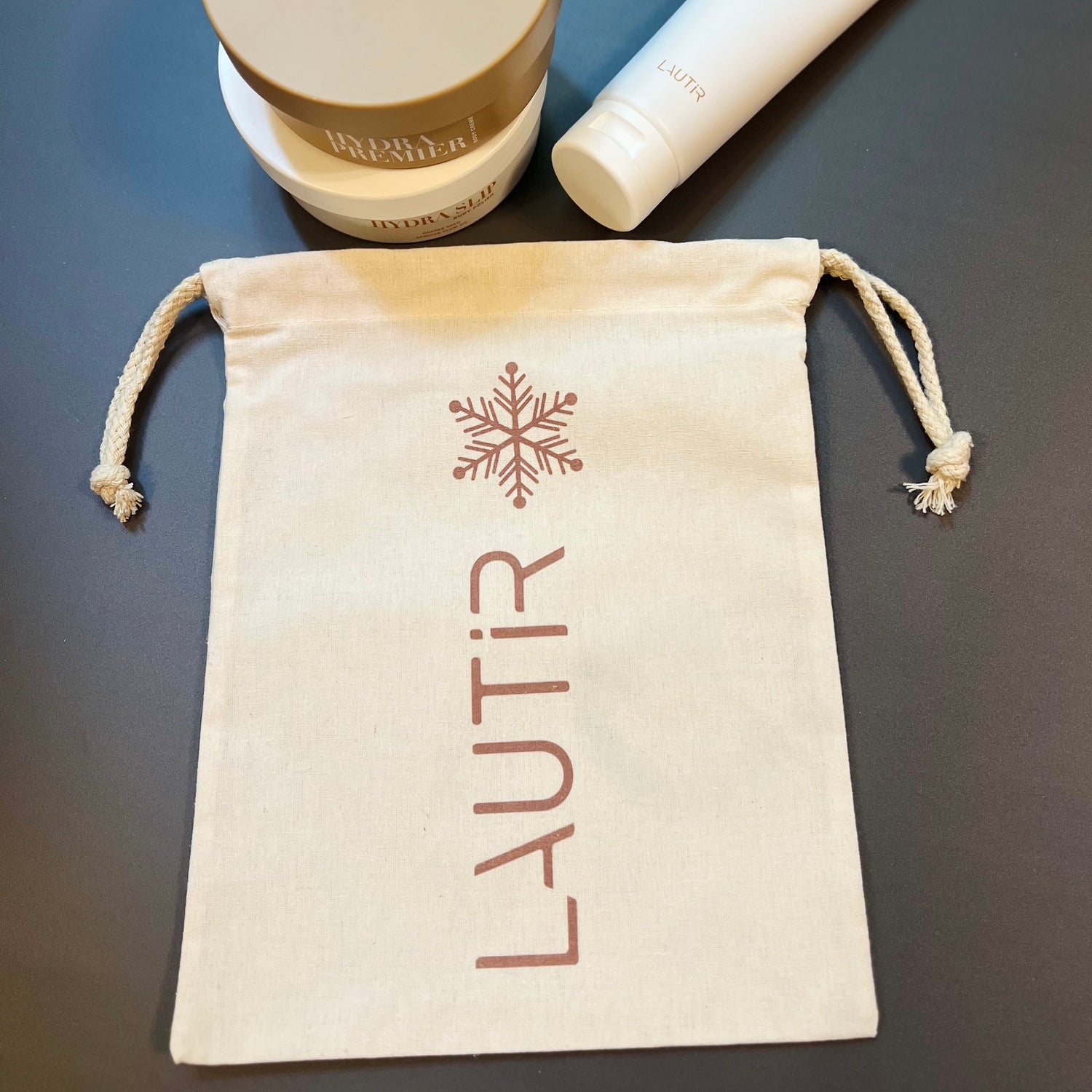 Custom Lautir Holiday Tote &amp; Sachet